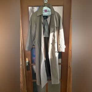 London Fog Tan Trench Coat